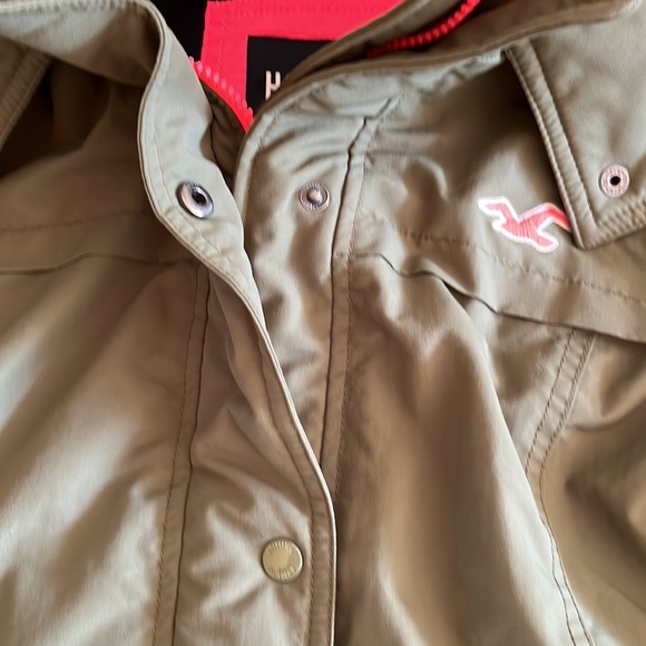 WOMENS HOLLISTER BRAND FLEECE LINED WINTER COAT SIZE M - Picture 8 of 16